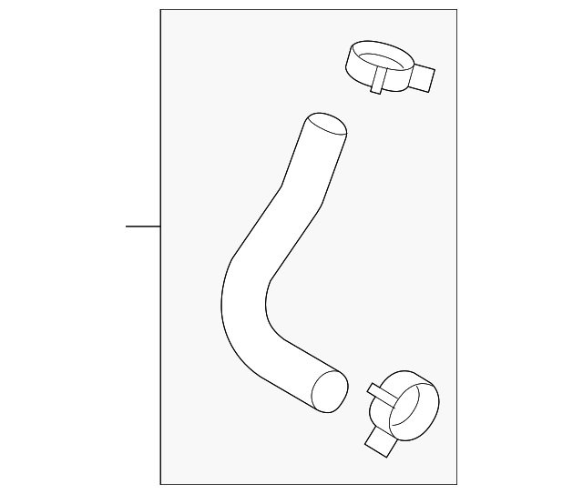 25414-C5900 Деталь UPPER HOSE