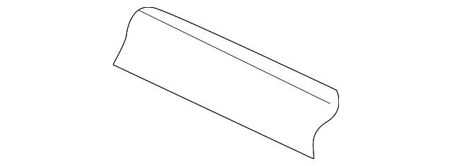 XL2Z9829076APTM Деталь BODY SIDE MLDG, LEFT