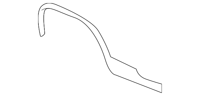 1L2Z9829164AAPTM Деталь WHEEL OPENING, RIGHT
