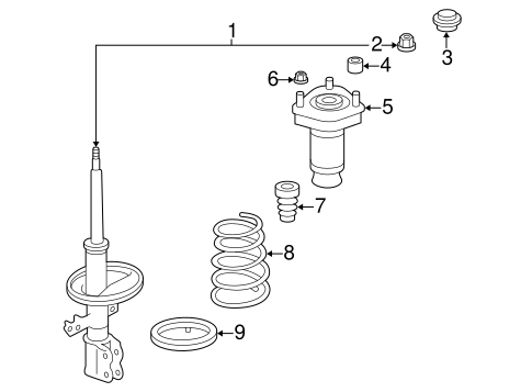 RX400h STRUTS & COMPONENTS 2