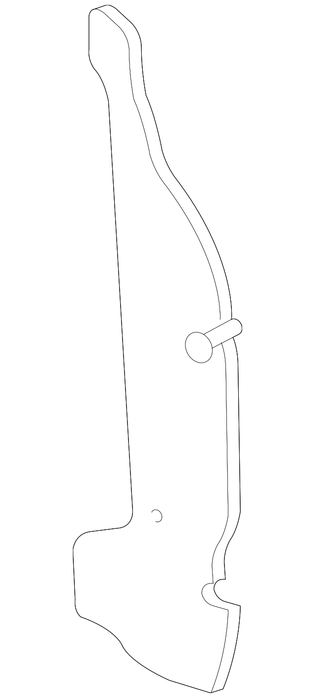 55275656AA FENDER SEAL, RIGHT