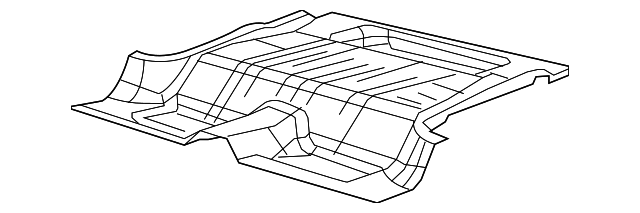 68263391AA Деталь REAR FLOOR PAN
