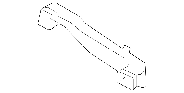 66100FG000 Деталь UPPER DUCT, RIGHT