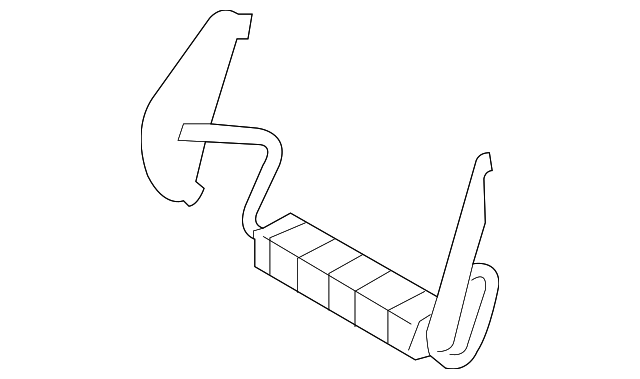 87643JK01A SUPPORT, LEFT
