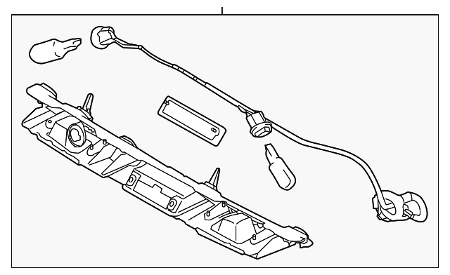 92500-A9000 Деталь LICENSE LAMP