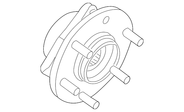 4342082Z20 Деталь HUB ASSY, RIGHT