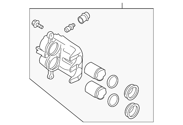 5511082Z00 Деталь CALIPER, RIGHT