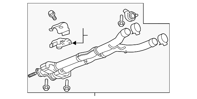 20968757 Деталь INTERMED PIPE