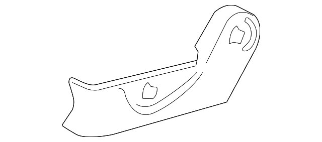 71812-74010-C0 Деталь OUTER COVER, LEFT