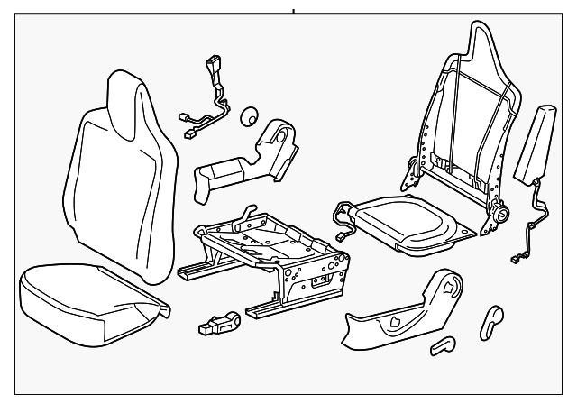 71200-74280-B1 Деталь SEAT ASSY, LEFT