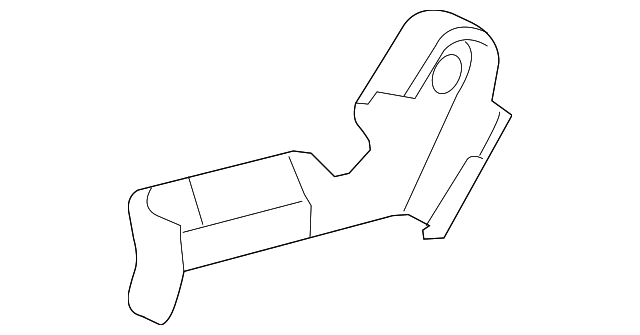 71862-74010-C0 Деталь INNER COVER, LEFT