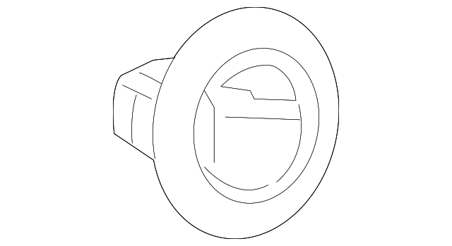 67772-95J03 CORNER MOLDING CAP, RIGHT