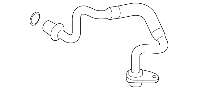 420115223A Деталь OIL COOLER LINE