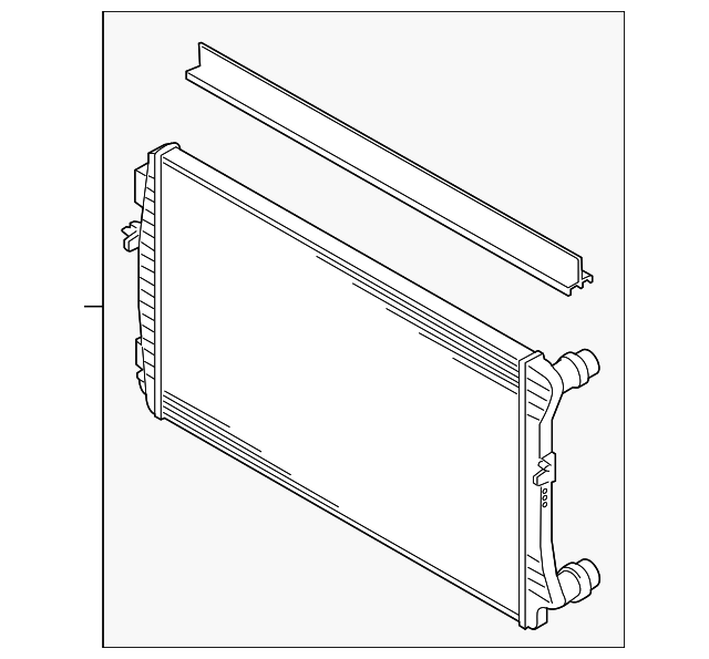 5Q0-121-251-ER Деталь RADIATOR