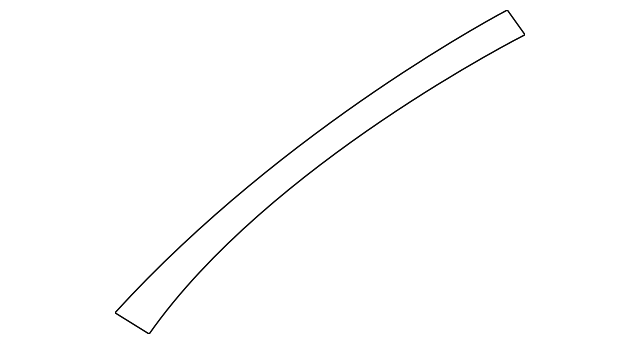 91761-9N02A SUNROOF TRIM, LEFT