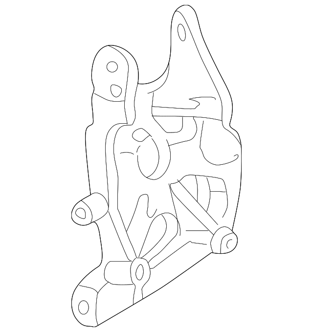 4668383AC Деталь FRONT BRACKET
