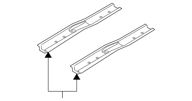 F15153660C Деталь FRONT SUPPORT, RIGHT