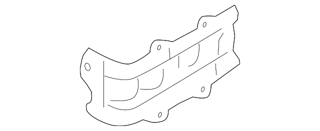 F151-56-521 Деталь GUSSET, LEFT