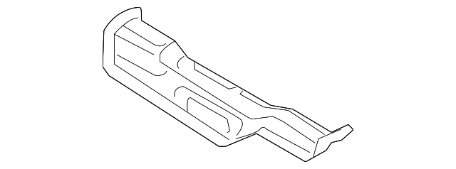F151-54-650D Деталь CROSSMEMBER, LEFT