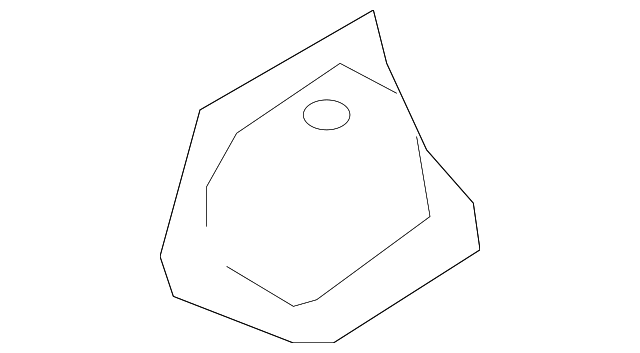 F151-53-630A Деталь CROSSMEMBER BRACKET, LEFT