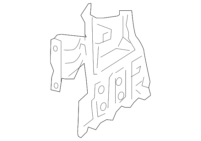 F151-54-95ZA Деталь INNER SILL, LEFT