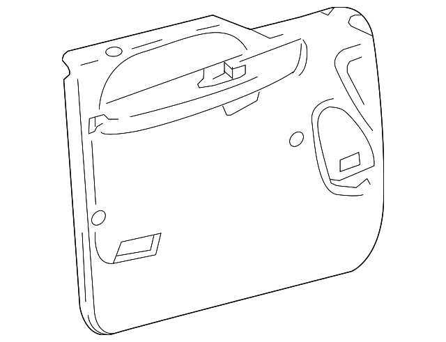7C3Z-2523942-DB Деталь DOOR TRIM PANEL, RIGHT