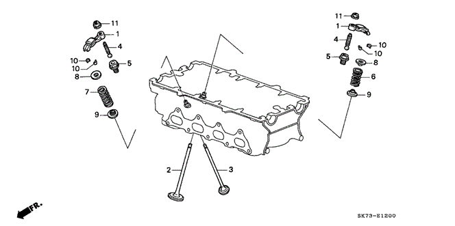 INTEGRA HATCHBACK VALVE - ROCKER ARM (1)