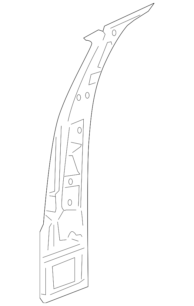 15890282 Деталь INNER CENTER PLR, LEFT