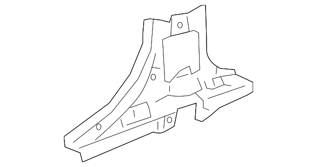 15852829 Деталь LOWER REINF, LEFT