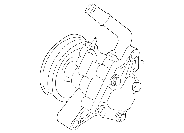 57100-3F210 POWER STEERING PUMP