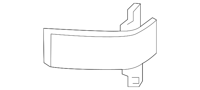 23444105 LAMP LENS, RIGHT