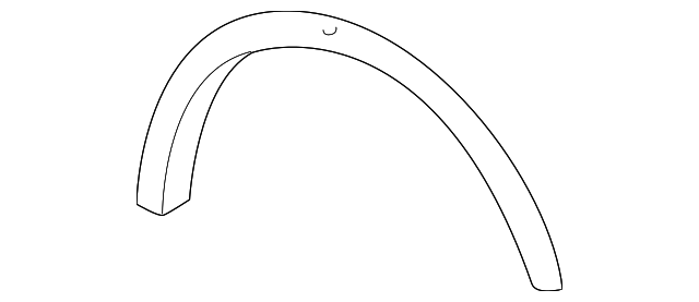 2L1Z-7829164-AAPTM Деталь WHEEL OPNG MLDG, RIGHT