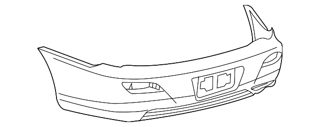 52159-06945 Деталь BUMPER COVER