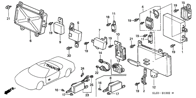 NSX CONTROL UNIT (3)