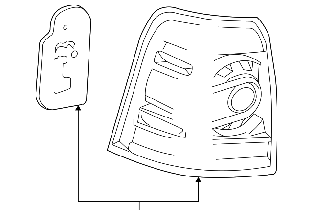 81561-60A70 Деталь TAIL LAMP ASSY, LEFT
