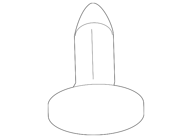 89026635 Деталь HEADLINER RETAINER