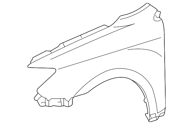53801-21140 FENDER, RIGHT