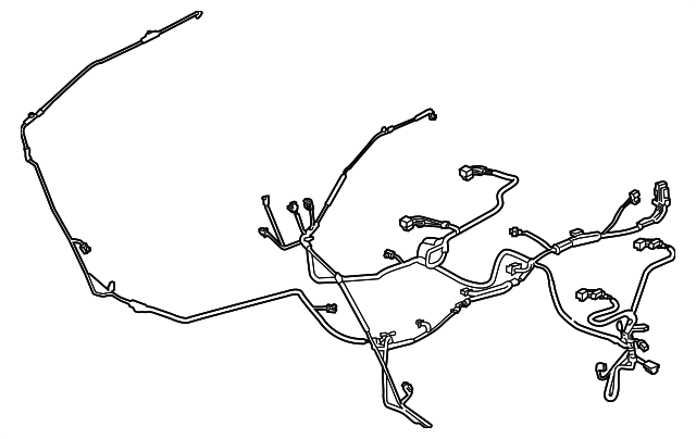 77962-TY2-A11 Деталь WIRE HARNESS, SRS FLOOR