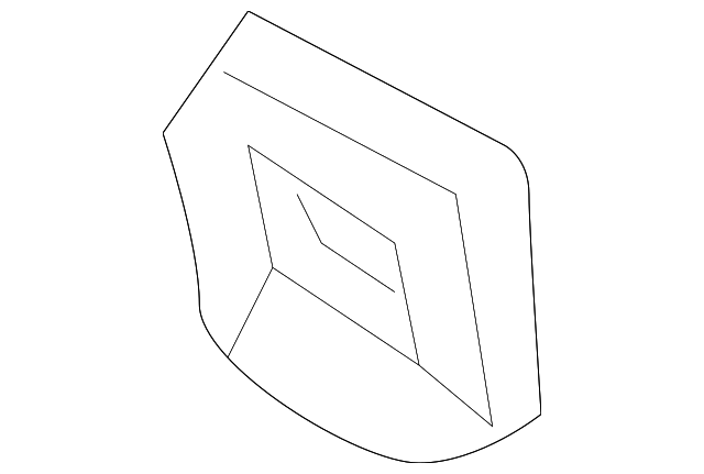 85851-1D400QW Деталь UPPER QTR TRIM COVER, LEFT