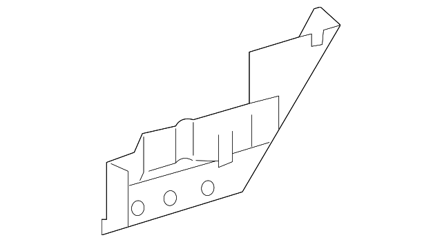 9066303340 Деталь LOWER REINF, LEFT