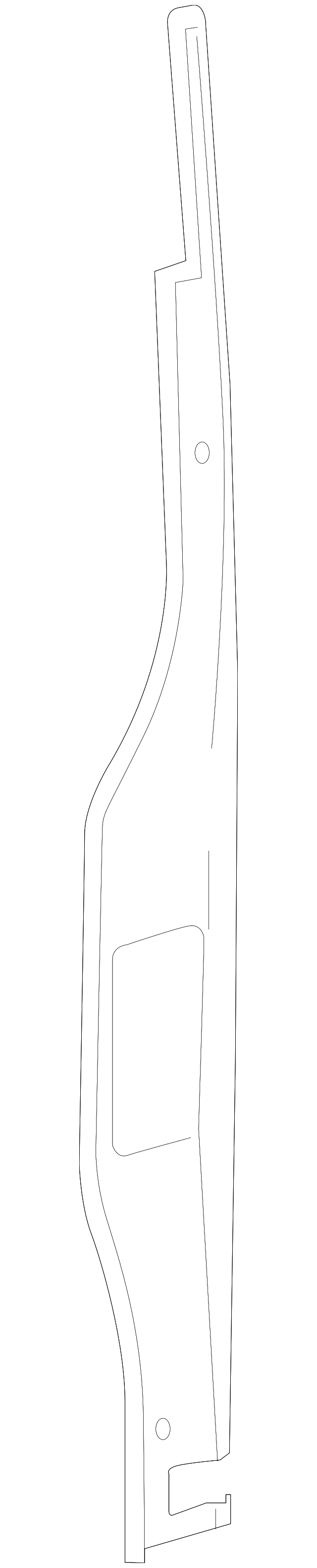 9066310208 Деталь CENTER PILLAR, LEFT