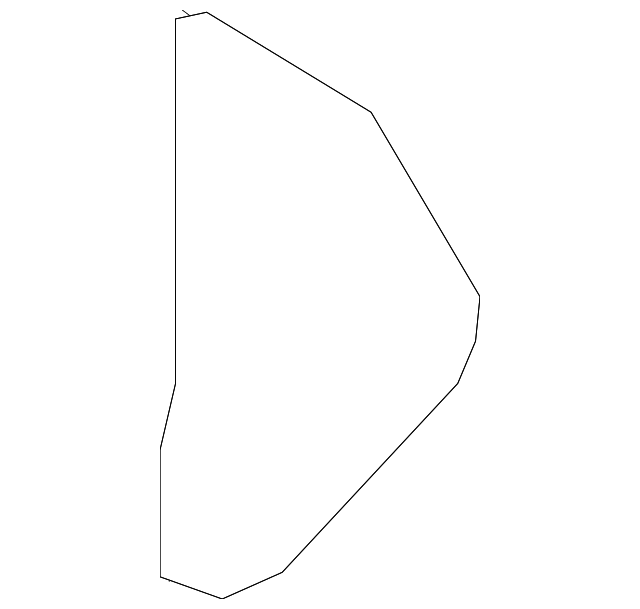 68499-4BA0A Деталь SIDE PANEL, LEFT