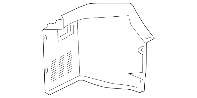 0K2DJ-688Y0B96 Деталь CORNER TRIM, RIGHT