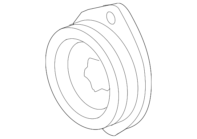20913133 Деталь REAR DR SPEAKER, LEFT