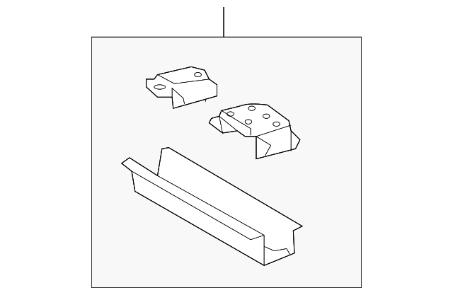 57089-0E010 Деталь REAR CROSSMEMBER
