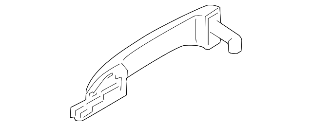 83660-2F000 HANDLE, RIGHT
