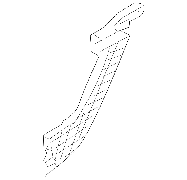 83484-2F000 RETAINER, LEFT