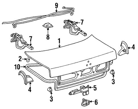 LS400 LID & COMPONENTS