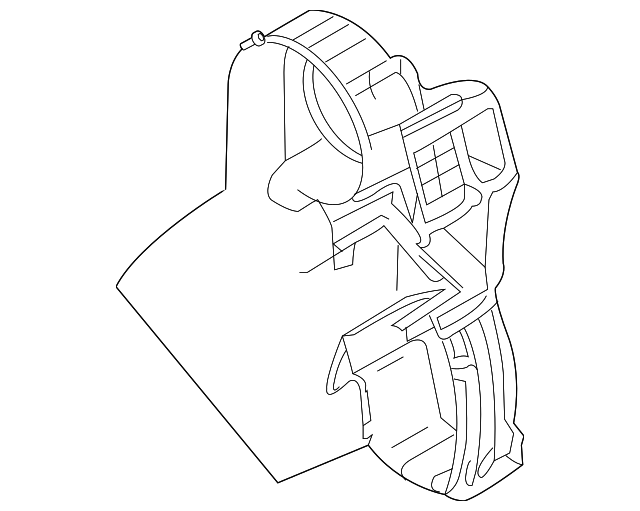 27120-EL00A Деталь BLOWER CASE, RIGHT