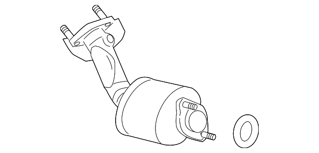 12622978 Деталь CONVERTER & PIPE, RIGHT